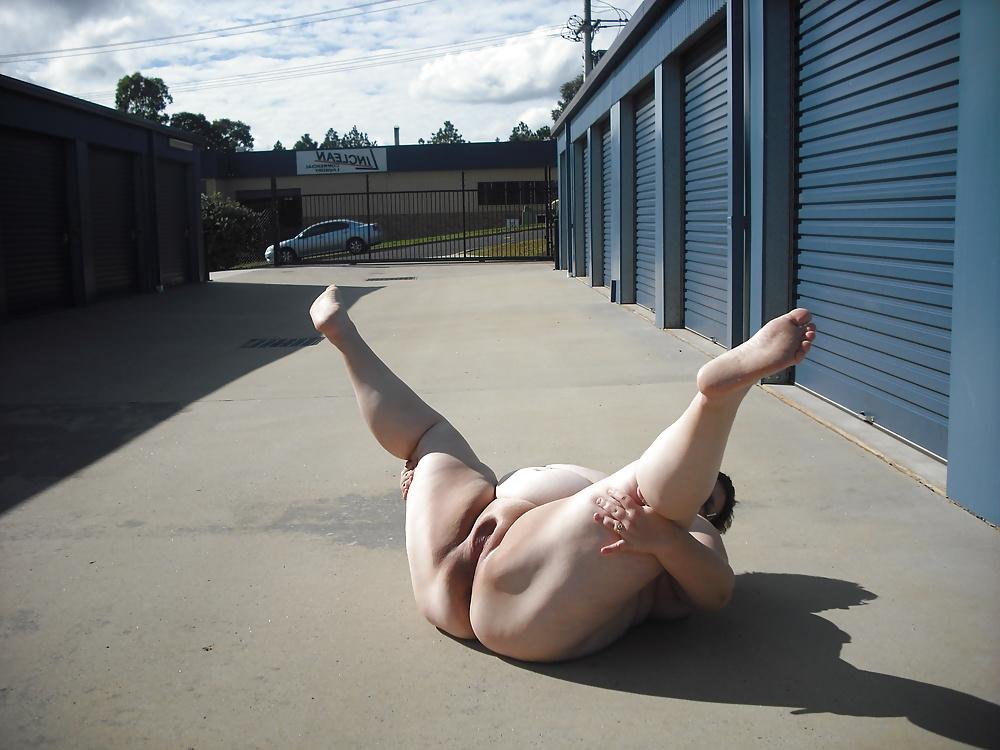 25P Fat Slut In Public Places