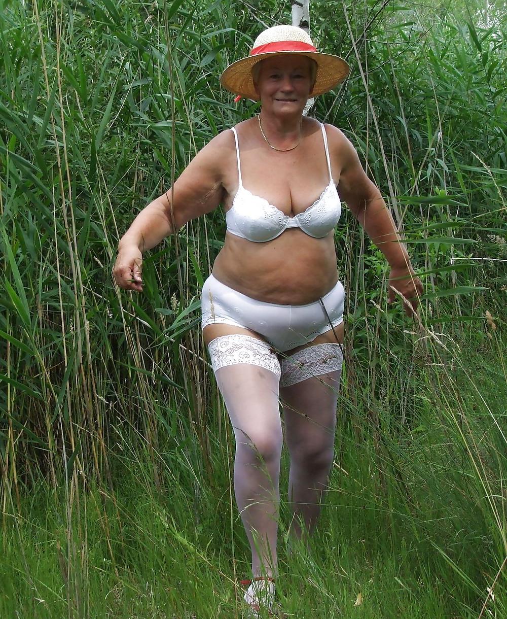 23P Granny in panties 1