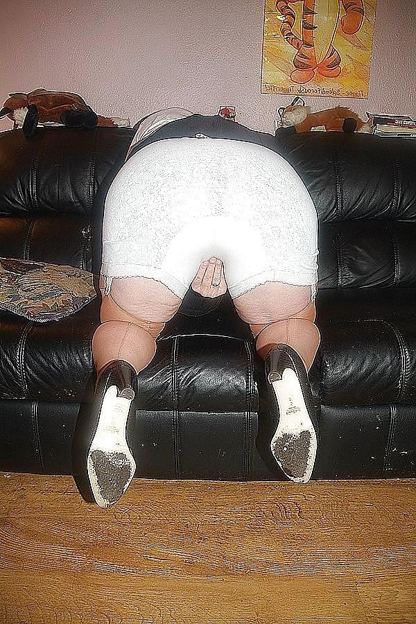 23P Granny in panties 1