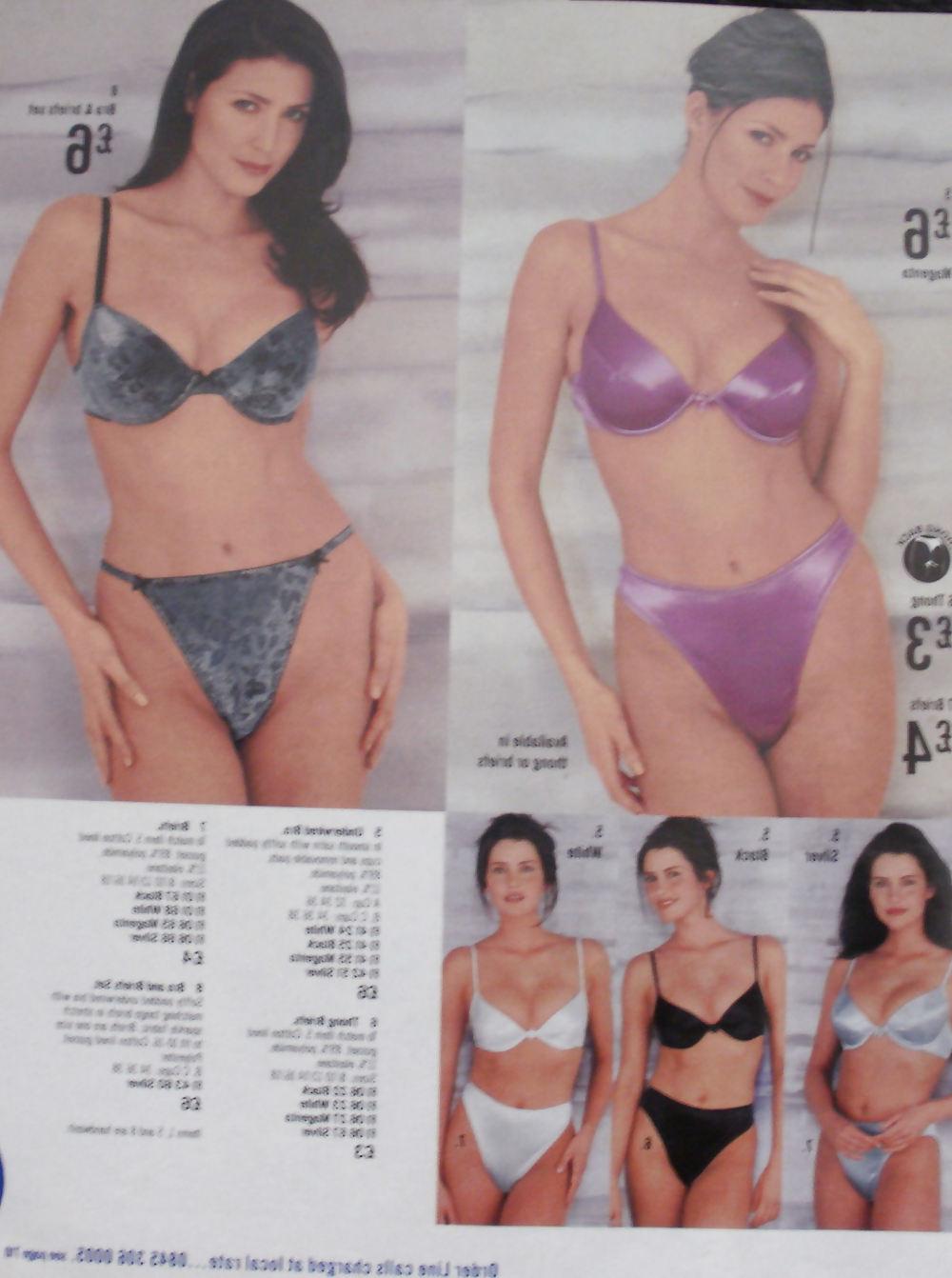 24P Porn mags and and underwear from catalogues