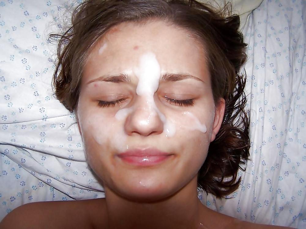 25P Facials & bukkake