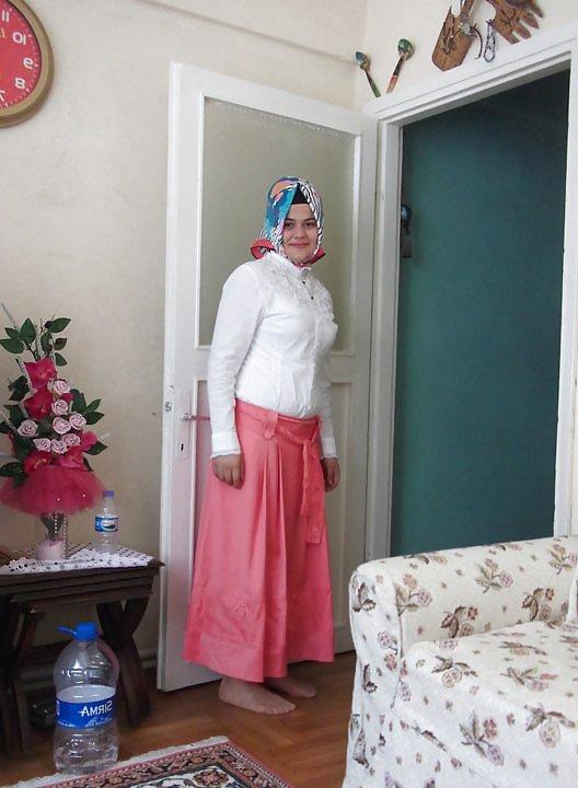 25P Turkish arab turbanli hijab karisik