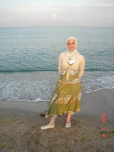 25P Turkish arab turbanli hijab karisik
