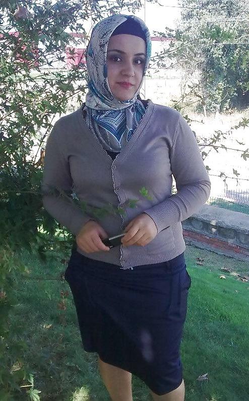 25P Turkish arab turbanli hijab karisik