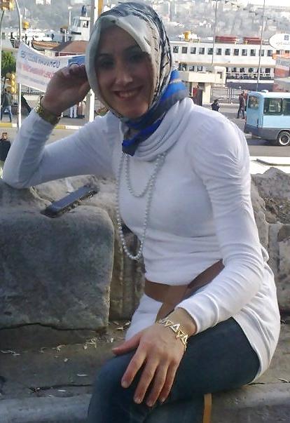 25P Turkish arab turbanli hijab karisik