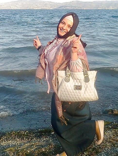 25P Turkish arab turbanli hijab karisik