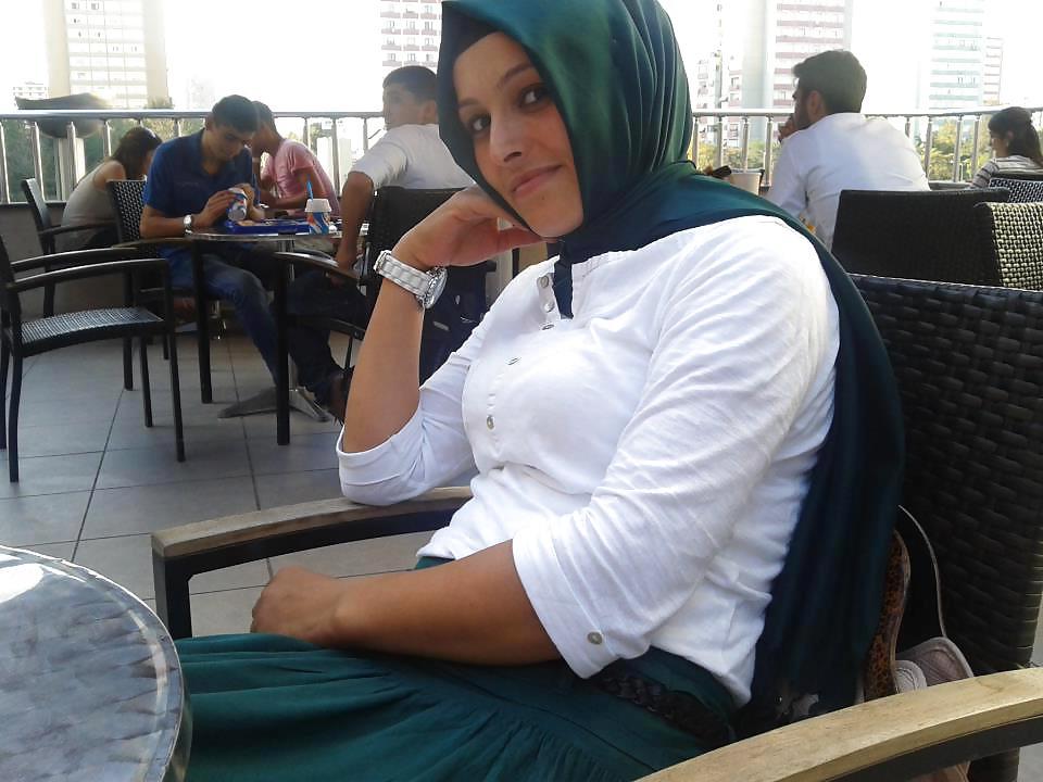 25P Turkish arab turbanli hijab karisik