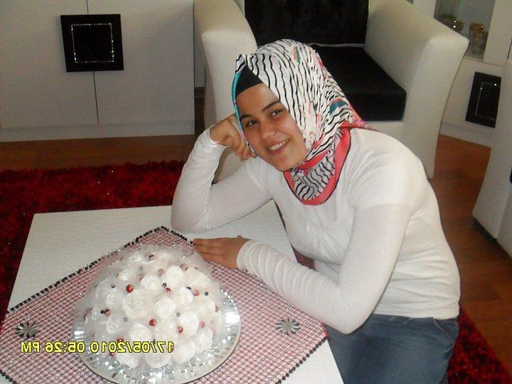 25P Turkish arab turbanli hijab karisik