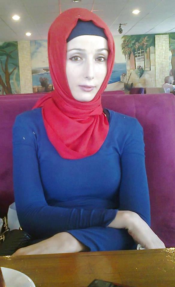 25P Turkish arab turbanli hijab karisik