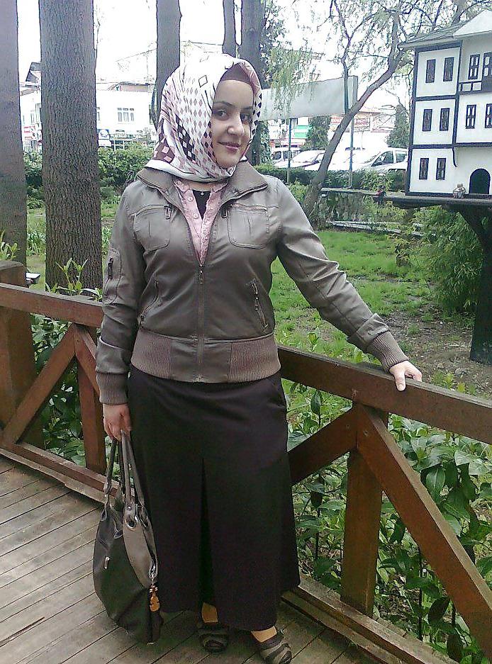 25P Turkish arab turbanli hijab karisik