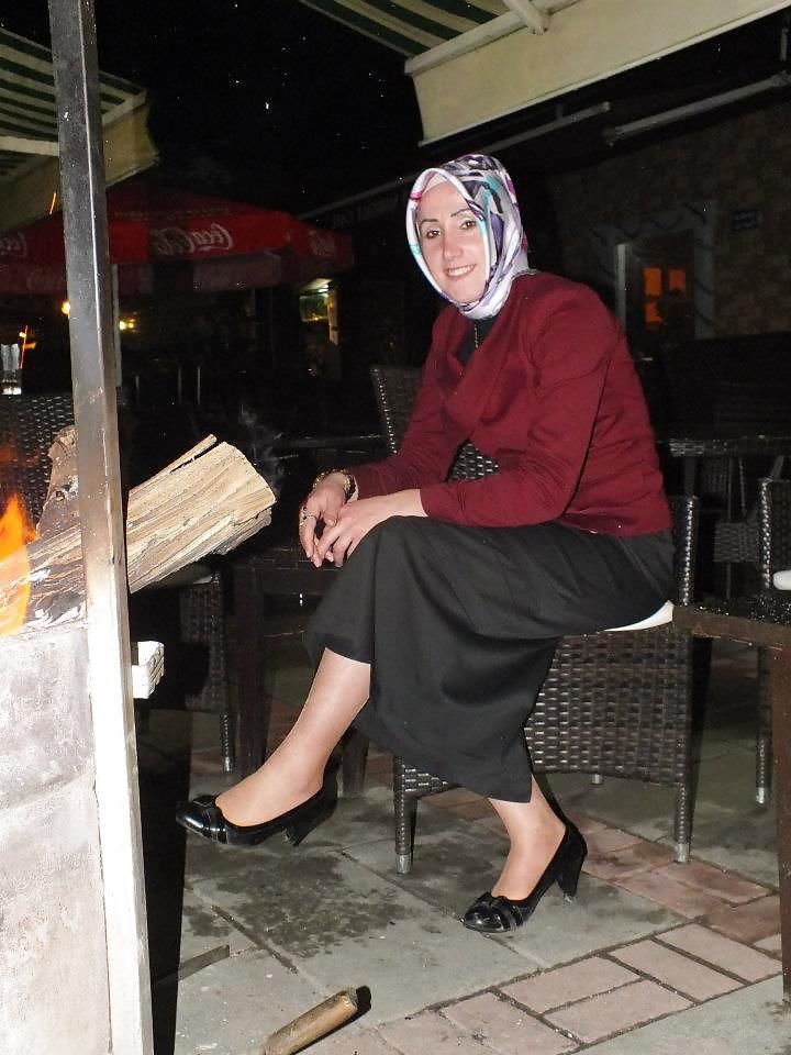 25P Turkish arab turbanli hijab karisik