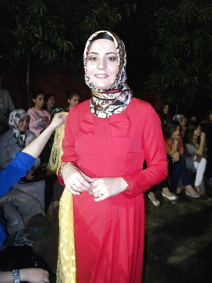 25P Turkish arab turbanli hijab karisik