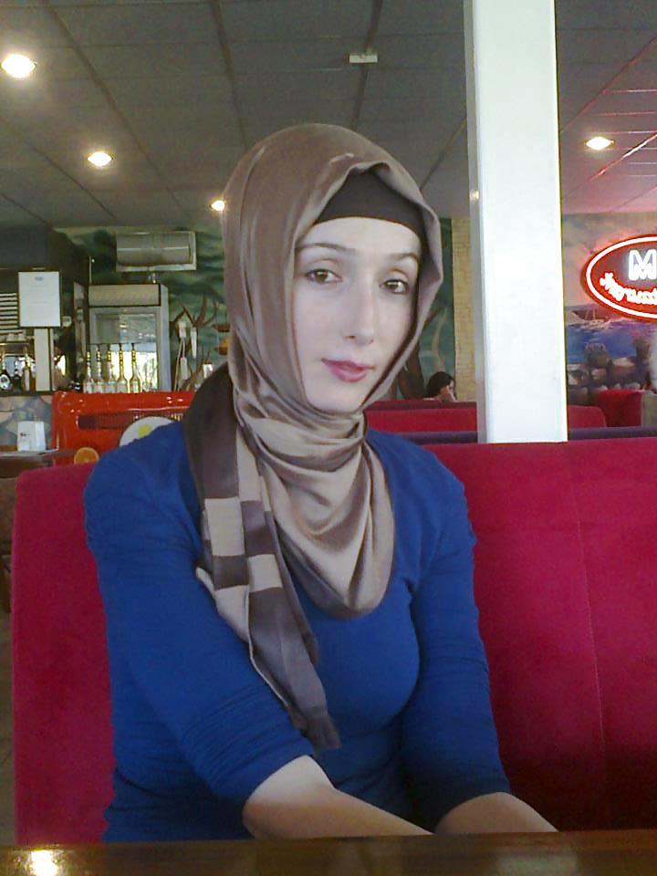 25P Turkish arab turbanli hijab karisik