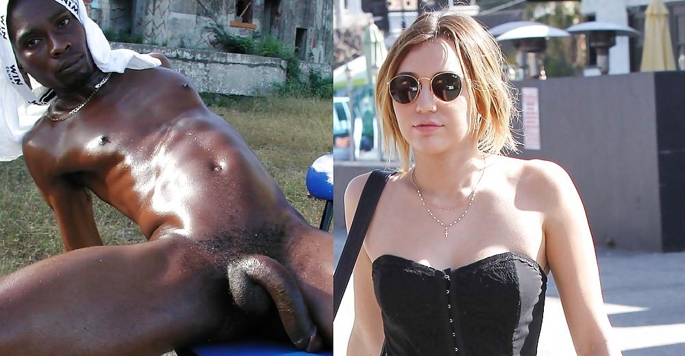 14P Miley cyrus black cock