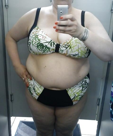 14P My bbw wife in swimsuit