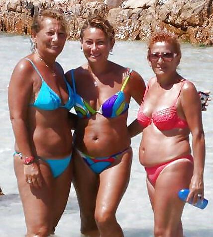 25P Swimsuit bikini bra bbw mature dressed teen big tits - 73