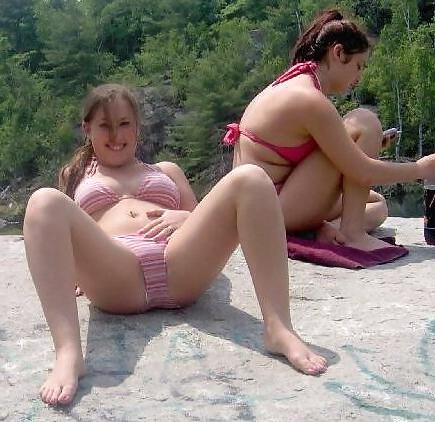 25P Swimsuit bikini bra bbw mature dressed teen big tits - 73