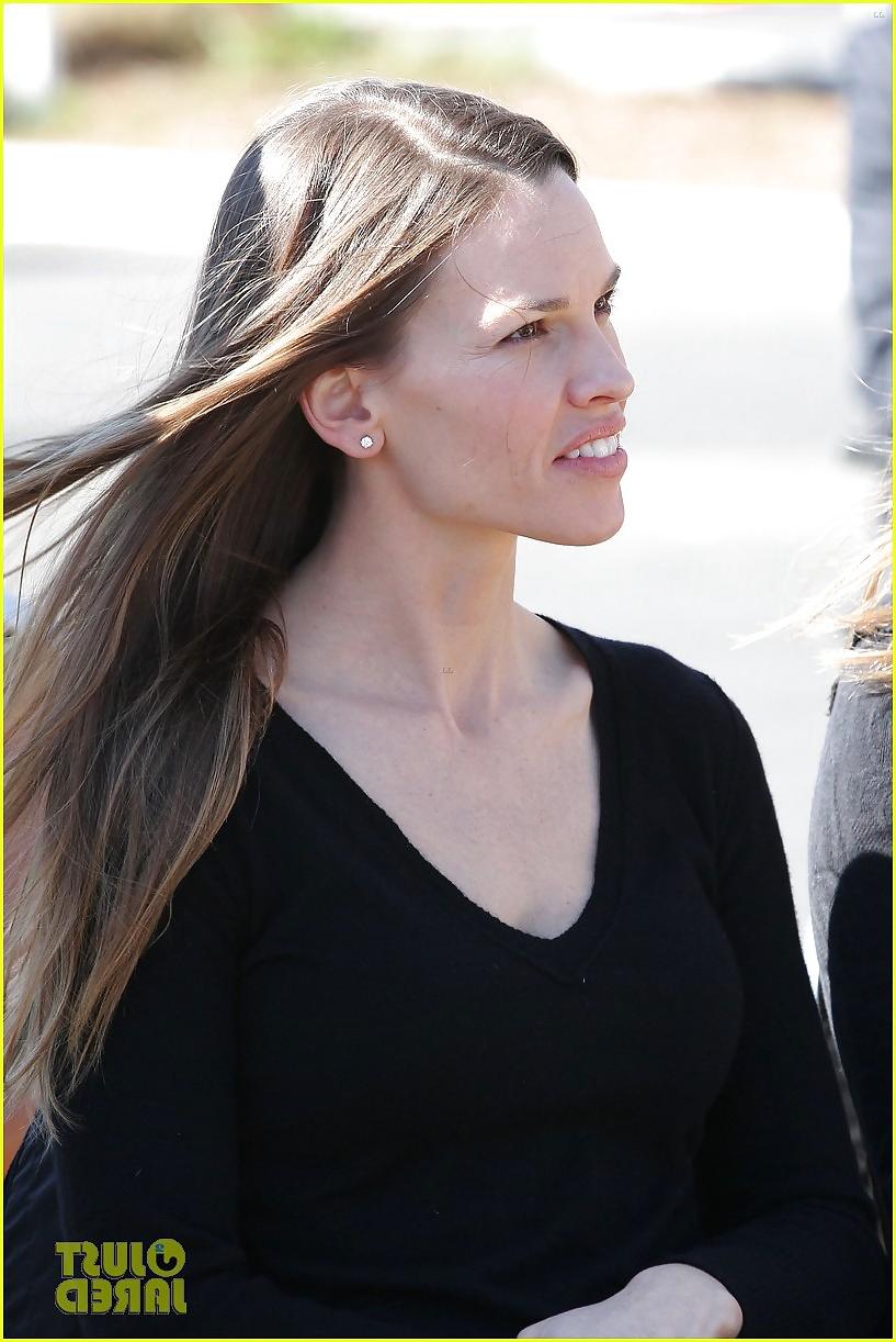 24P Hilary Swank - Asses don't get much tighter than this