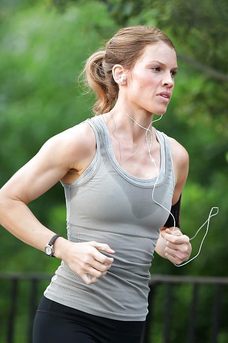 24P Hilary Swank - Asses don't get much tighter than this