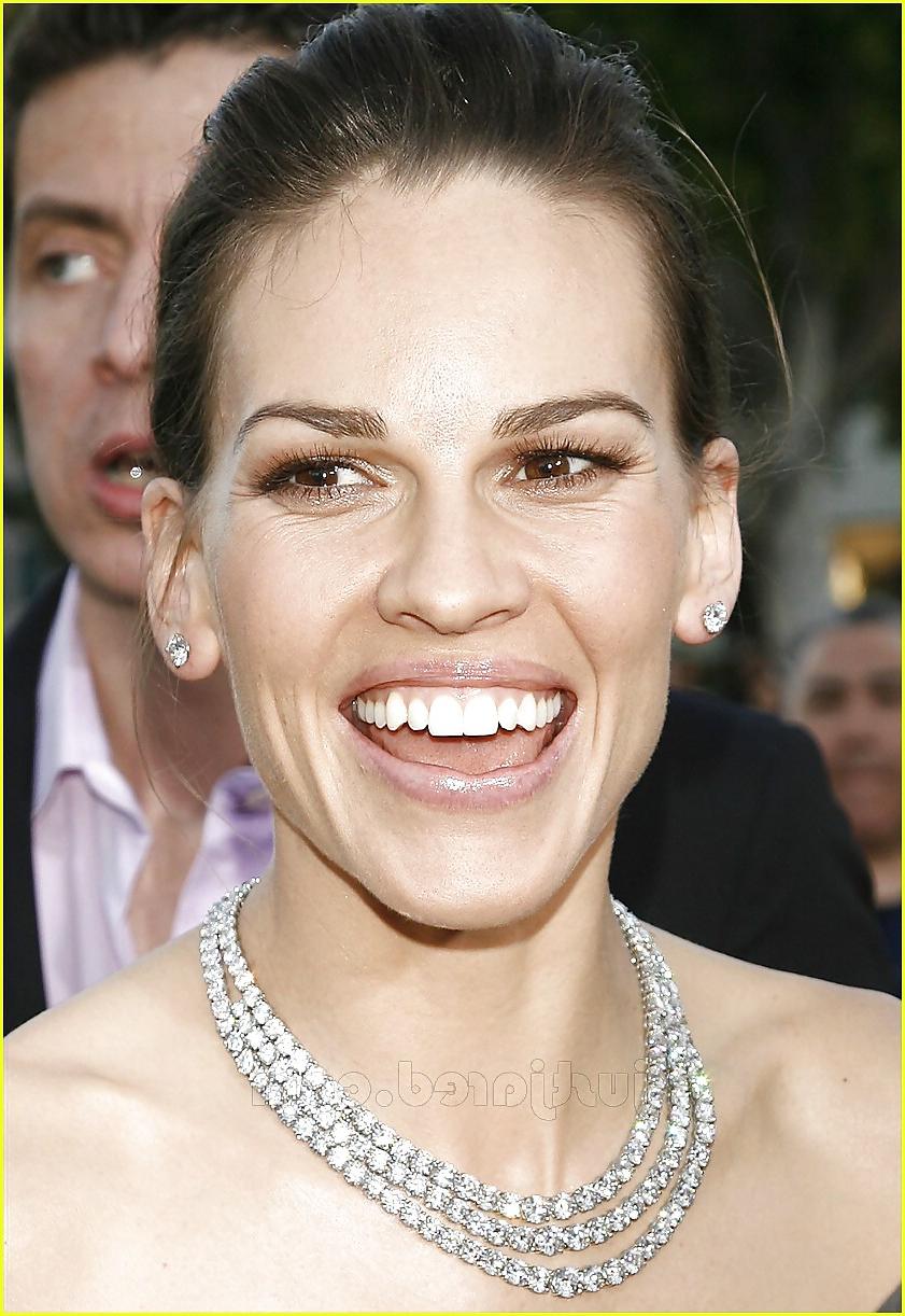 24P Hilary Swank - Asses don't get much tighter than this