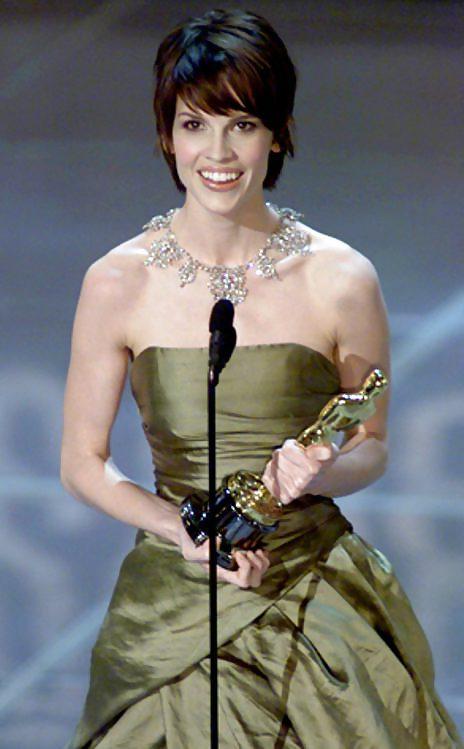 24P Hilary Swank - Asses don't get much tighter than this