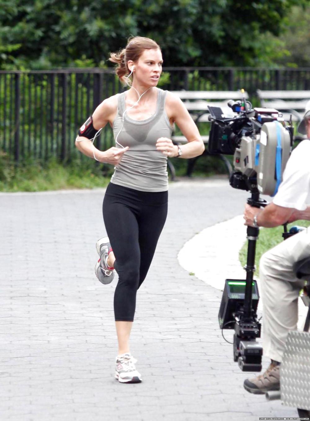 24P Hilary Swank - Asses don't get much tighter than this