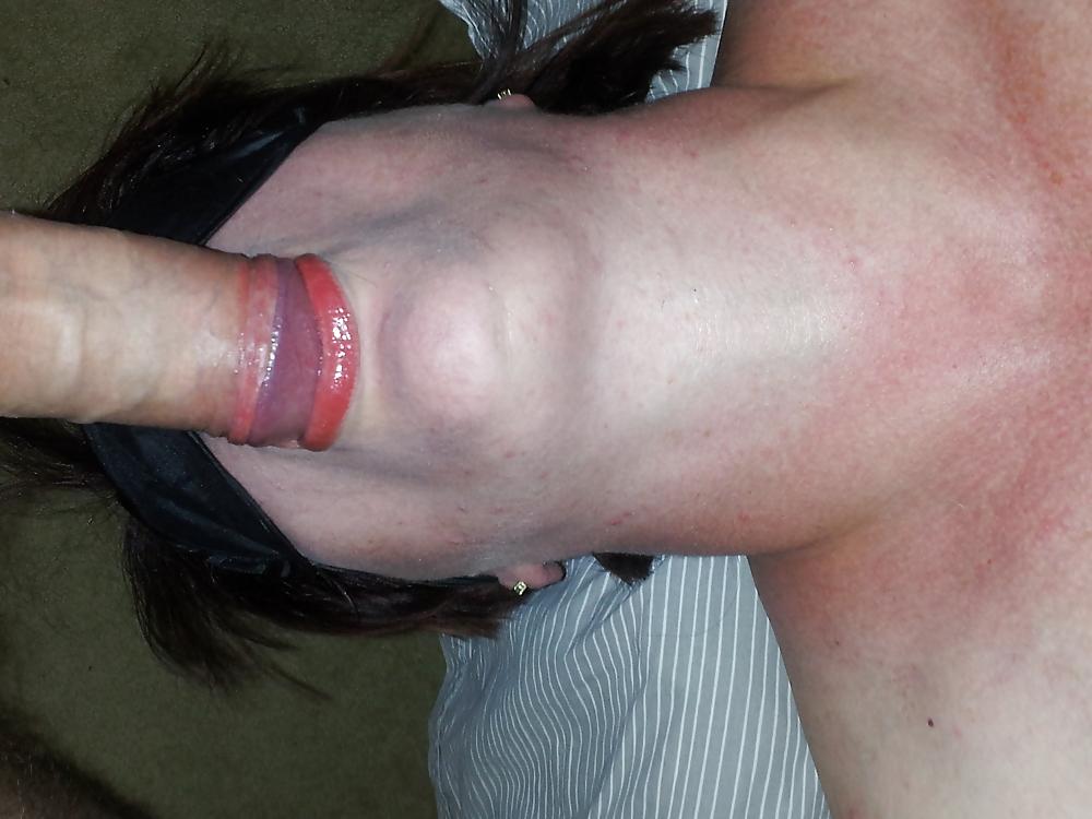 7P Wife deep throating
