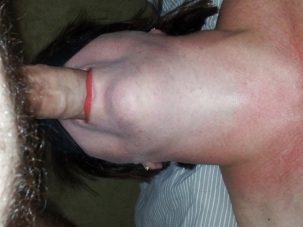 7P Wife deep throating