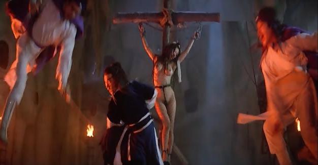 20P Low budget sleaze movie nudity