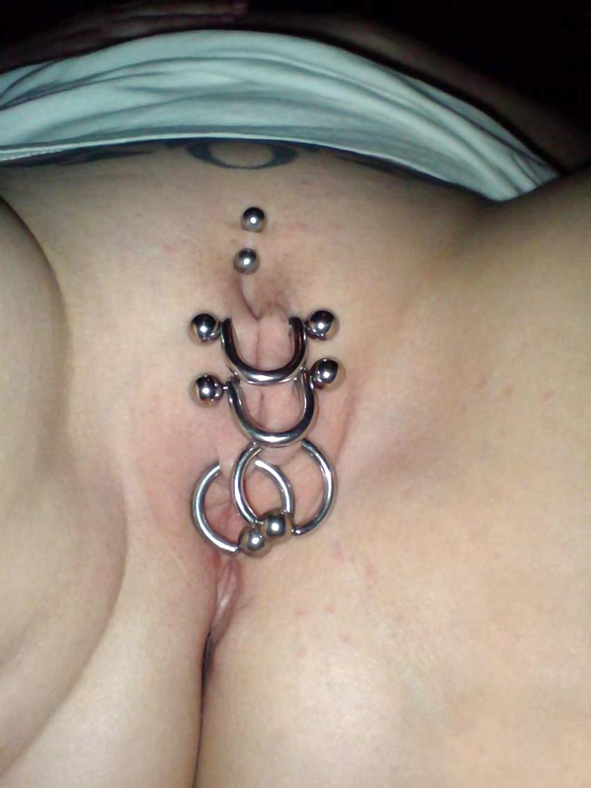 19P Pierced Nipples and Pussy's 4