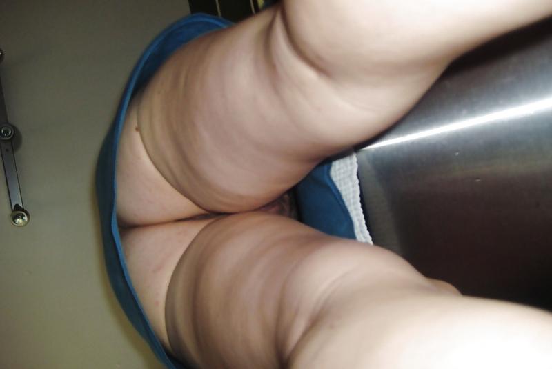 14P Upskirt no panties + how would you fuck her?