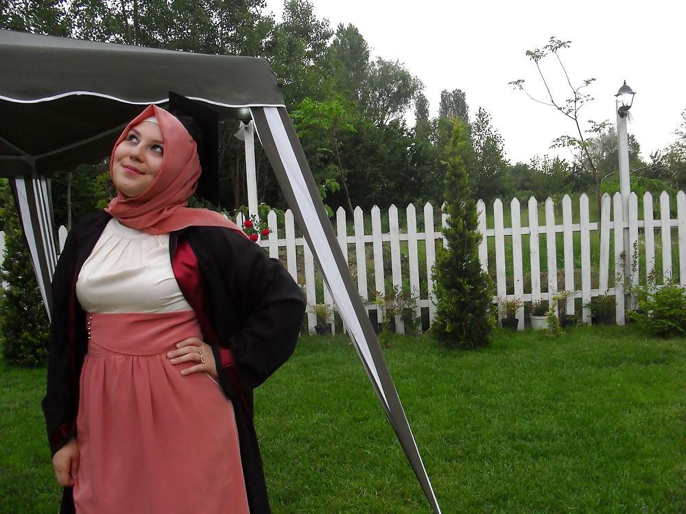 17P Turkish hijab arab turbanli asian kiz