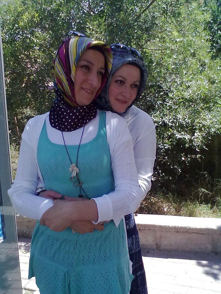 17P Turkish hijab arab turbanli asian kiz