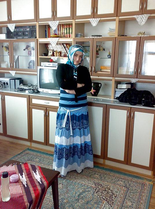 17P Turkish hijab arab turbanli asian kiz