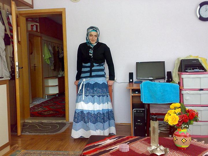 17P Turkish hijab arab turbanli asian kiz