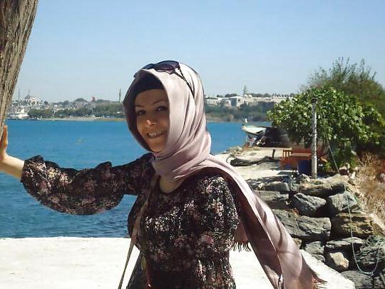 17P Turkish hijab arab turbanli asian kiz