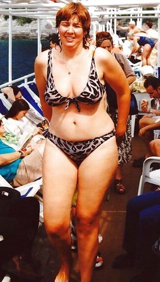 25P Swimsuit bikini bra bbw mature dressed teen big tits - 60