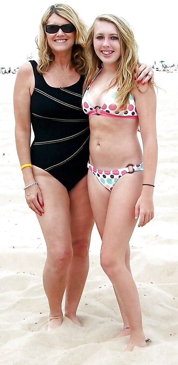 25P Swimsuit bikini bra bbw mature dressed teen big tits - 77