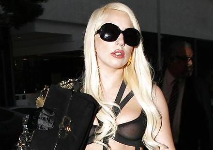 25P Lady Gaga Tits
