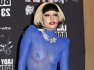 25P Lady Gaga Tits