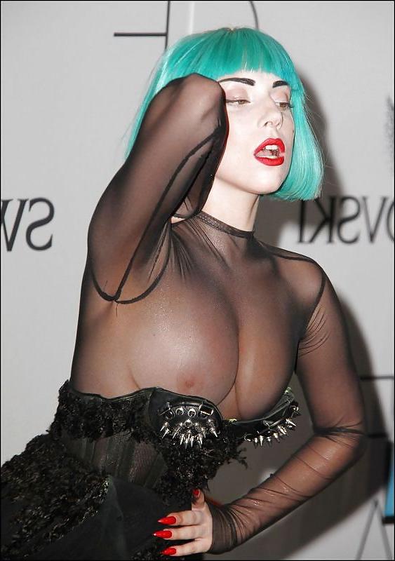 25P Lady Gaga Tits