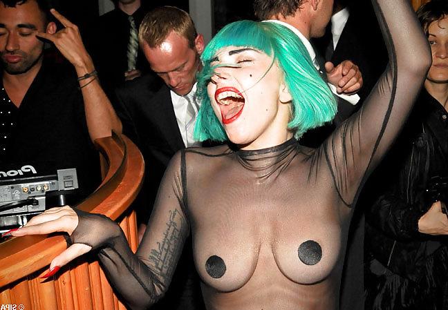 25P Lady Gaga Tits