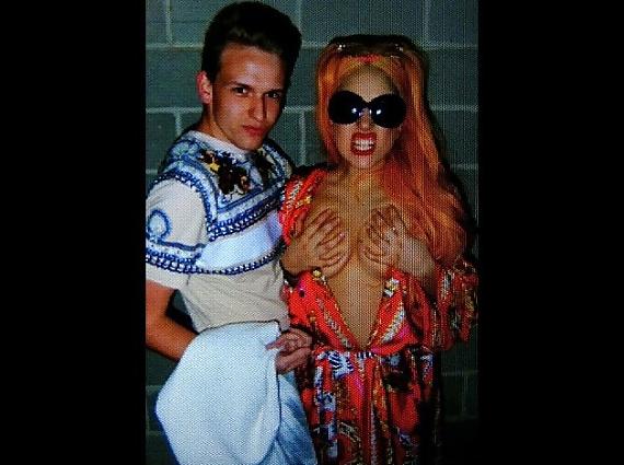 25P Lady Gaga Tits