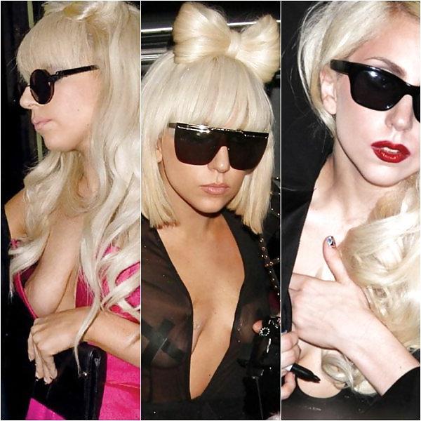 25P Lady Gaga Tits