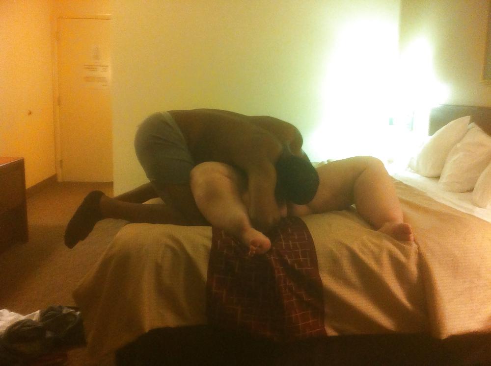 7P Fuckin another bbw in front of her hubby