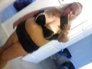 18P BBW slut in bra and panties 
