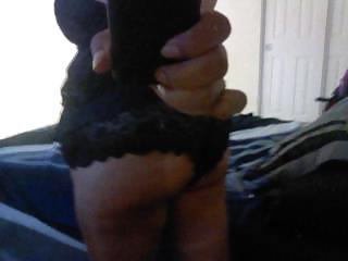 18P BBW slut in bra and panties 
