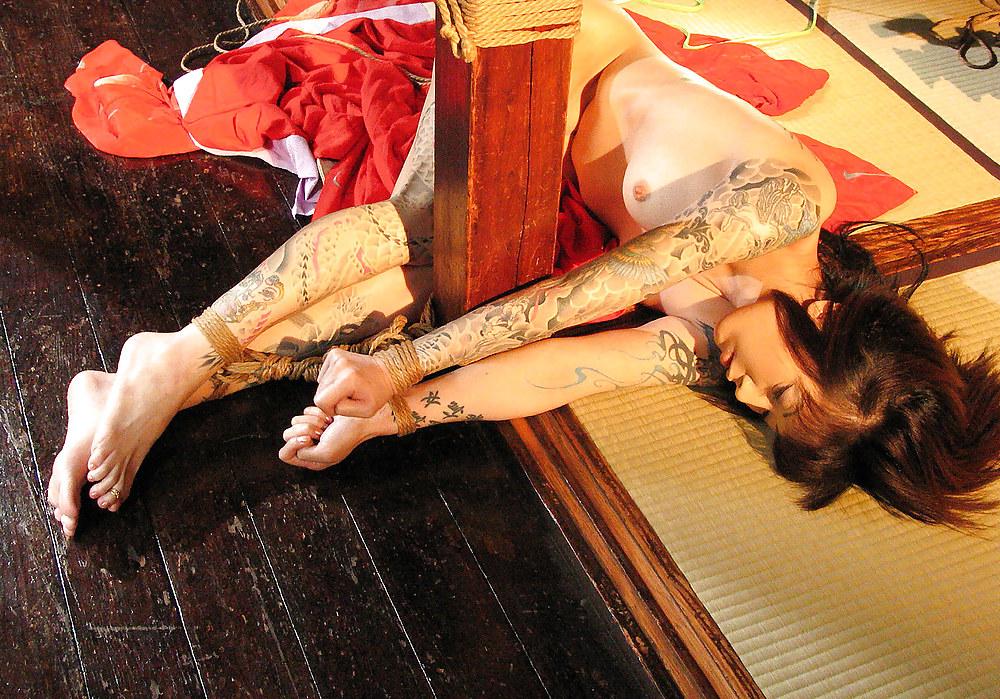 19P Asian Rope Tattoos