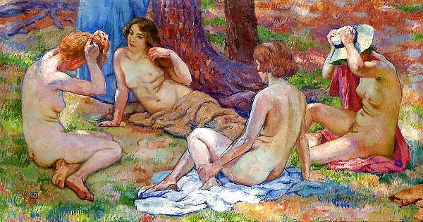 22P Painted EroPorn Art 53 - Theo van Rysselberghe