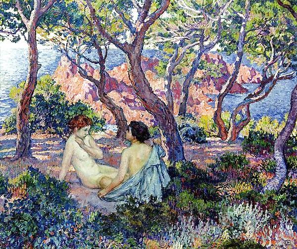 22P Painted EroPorn Art 53 - Theo van Rysselberghe
